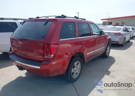 2005 Jeep Grand Cherokee Limited из США, поврежденный, VIN 1J4HS58N75C700446